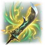Green Crescent Blade