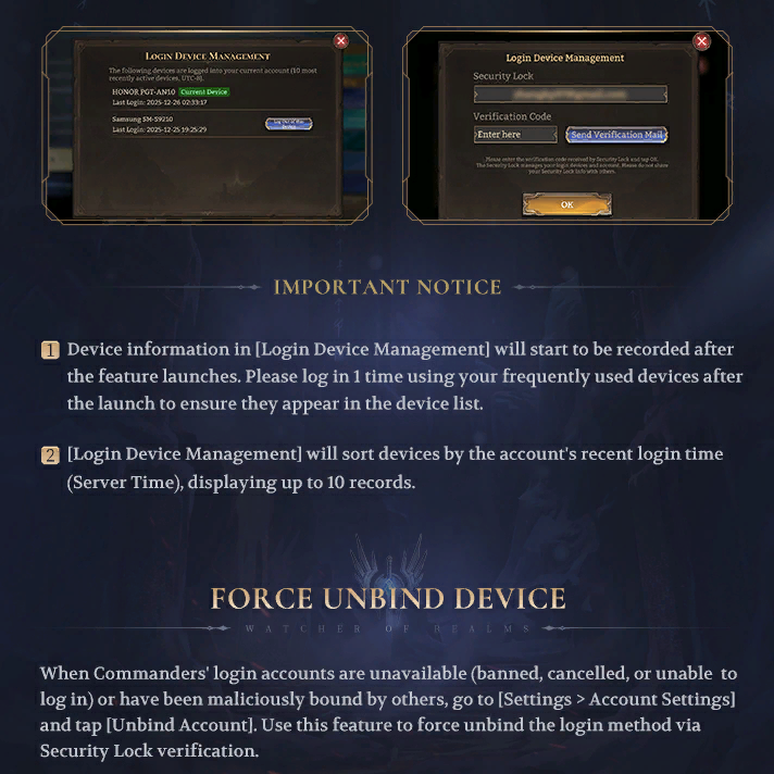 Account Security Upgrade Notice